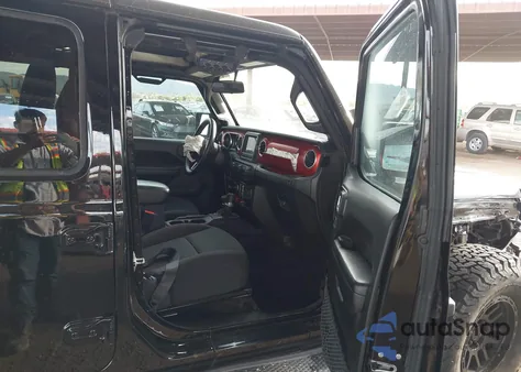 2021 Jeep Wrangler Unlimited Rubicon 4X4 from USA, damaged, VIN 1C4HJXFNXMW719593